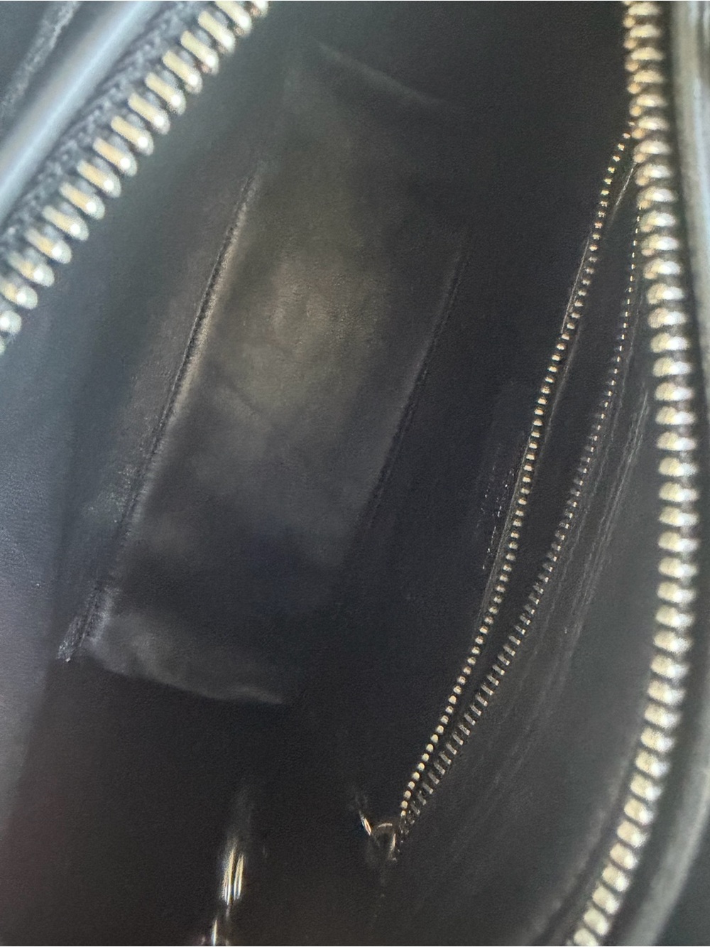 Dior Black Quilted Leather Lady Dior Satchel with Silver 'CD' Charms medium size - Picture 12 of 17